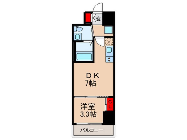 セレニテ本町グランデの物件間取画像